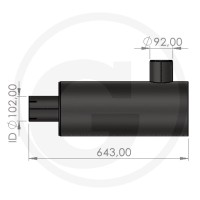 Tłumik 23815AGT0630 - Sklep PoltechParts