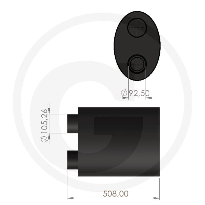 Tłumik 23815AGT0743 - Sklep PoltechParts