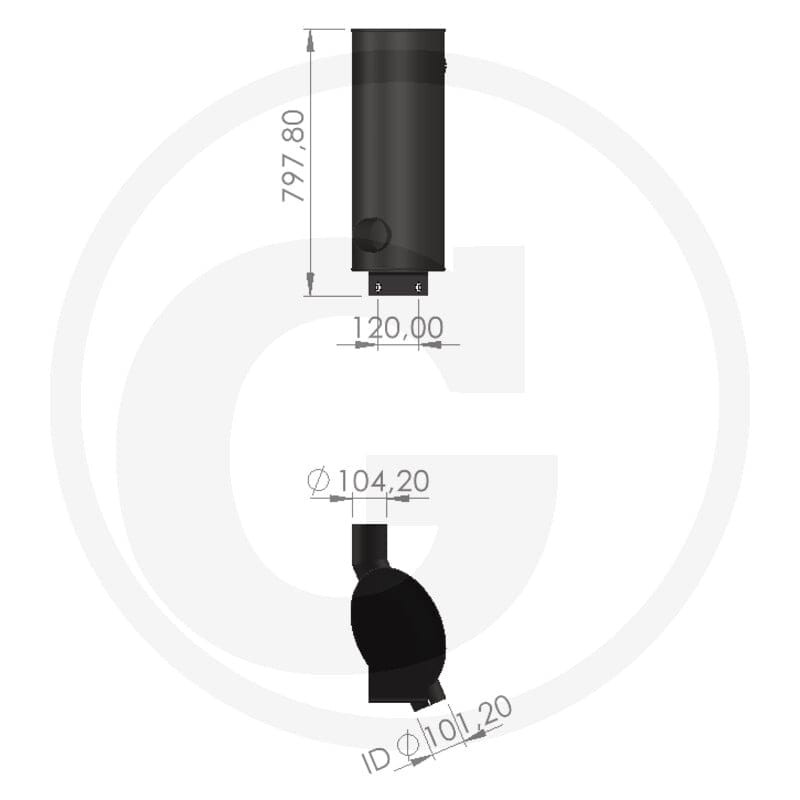 Tłumik 23815AGT0491 - Sklep PoltechParts