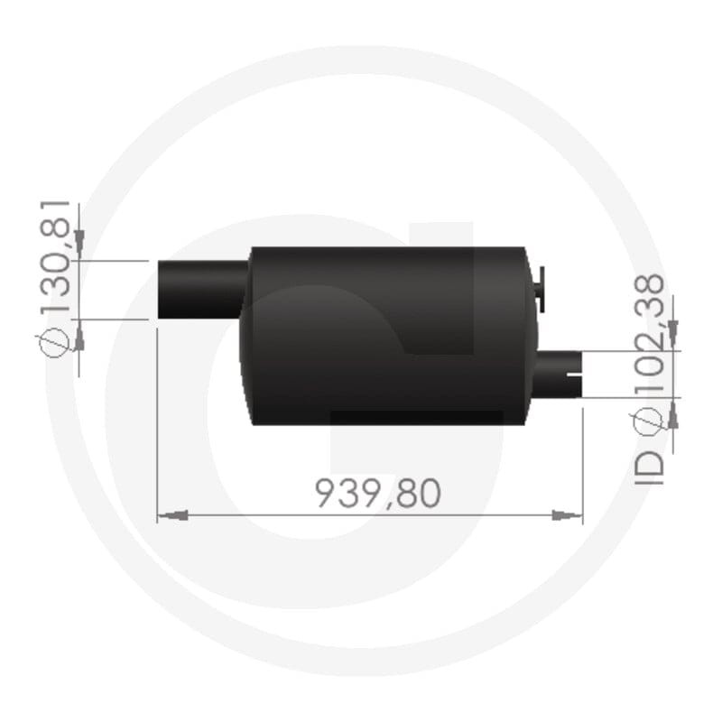 Tłumik 23815AGT0744 - Sklep PoltechParts