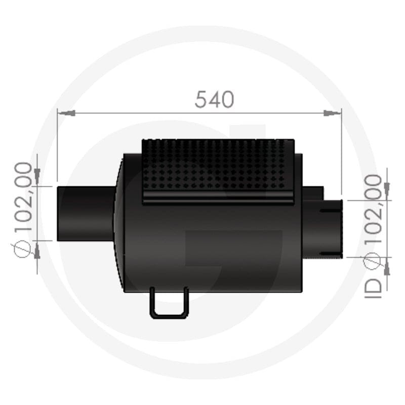 Tłumik 23815AGT0538 - Sklep PoltechParts
