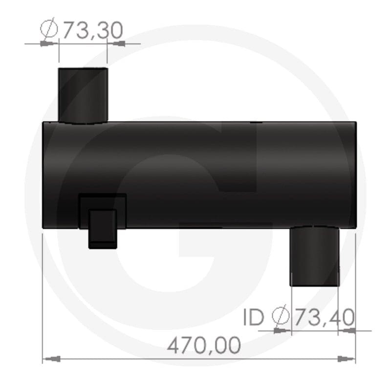Tłumik 23815AGT0490 - Sklep PoltechParts