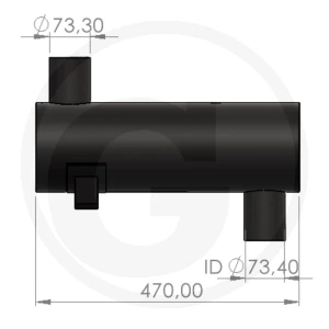 Tłumik 23815AGT0490