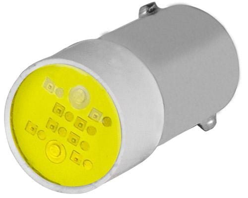 Żarówka LED BA9s, 240V żółta New-Elfin 010BA9SLG220