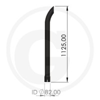 Rura wydechowa 23815AGT0136 - Sklep PoltechParts