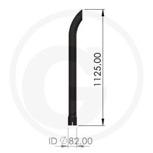 Rura wydechowa 23815AGT0136