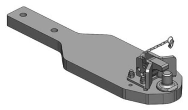 Płyta nośna zaczepu Pitonfix Deutz TTV 7210 009612911A02
