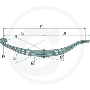 GRANIT Resor paraboliczny 22024-99-66-00F