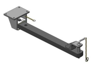 Zaczep polowy NRS. Steyr 9100 S50 00807010A02