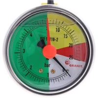GRANIT Manometr 0-5-25 tylny 1/4" 12371328 - Sklep PoltechParts