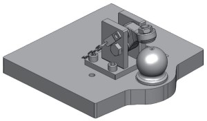 Płyta nośna zaczepu, K80 396 mm 009609000A01