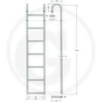 GRANIT Drabinka 220AUF10 - Sklep PoltechParts