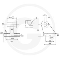 GRANIT ZTI-BEF-GLN-50 Łożysko oporowe 60631601062 - Sklep PoltechParts