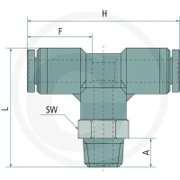 GRANIT B-TEdk-12-1/2-KU Trójnik wkręcany 60603180191 - Sklep PoltechParts