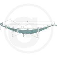 GRANIT Sprężyna piórowa 35742417000 - Sklep PoltechParts