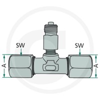 GRANIT Złącze śrubowe - trójnik T 82770210 - Sklep PoltechParts