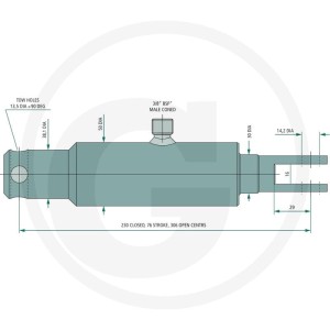 GRANIT Siłownik hamulcowy BR30 82000402