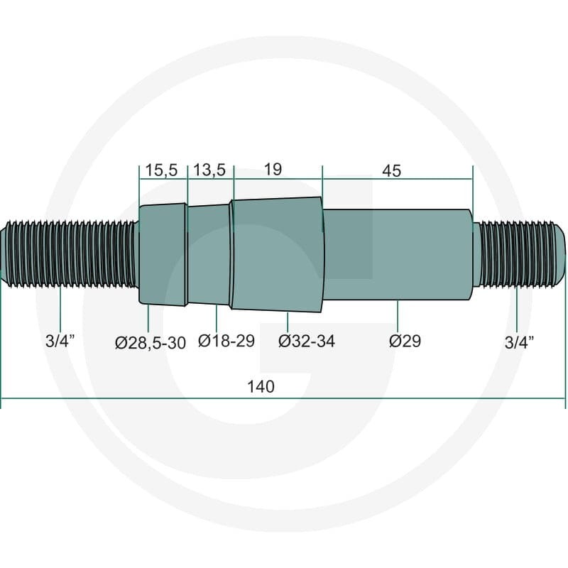 GRANIT Wałek 71815309 - Sklep PoltechParts