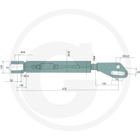 GRANIT Ramię podnośnika hydraulicznego 71804902 - Sklep PoltechParts
