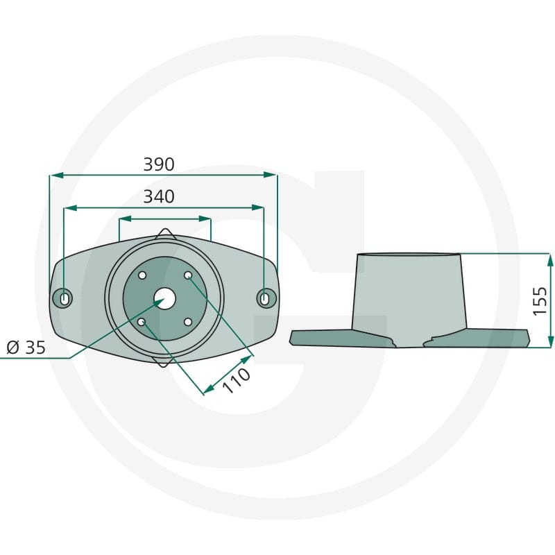 GRANIT Tarcza tnąca 64756813900F - Sklep PoltechParts