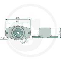 GRANIT Tarcza tnąca 64756813900F - Sklep PoltechParts