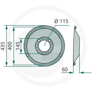 GRANIT Wspornik 647TT018K0F