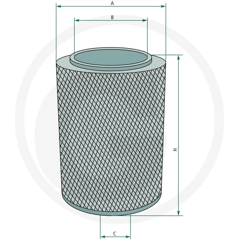 MANN FILTER Filtr powietrza 565C351592 - Sklep PoltechParts