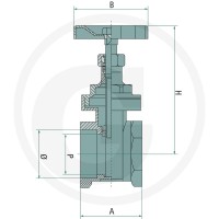 MZ Zasuwa mosiężna 4053070080000 - Sklep PoltechParts