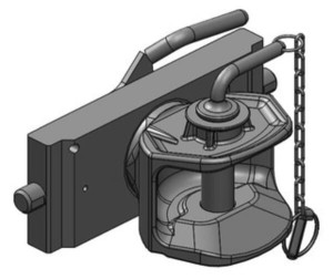 Zaczep typu W295 S32 K1 (Ø 31.5 mm) 03295503A02