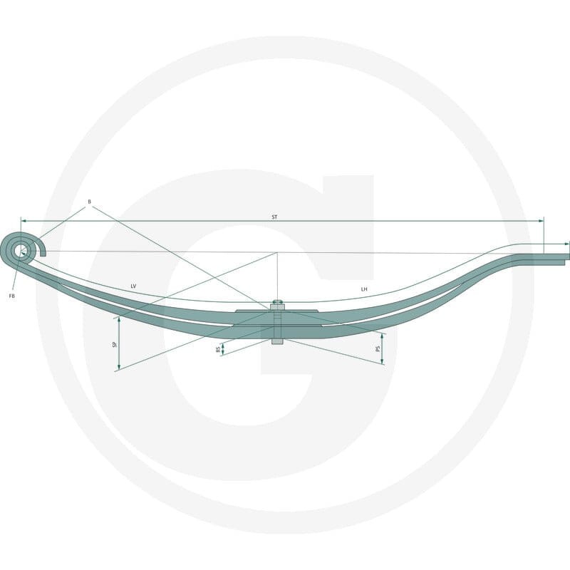 Schomäcker Resor paraboliczny 28820054