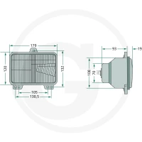 Cobo Reflektor kierunkowy 22705313000 - Sklep PoltechParts