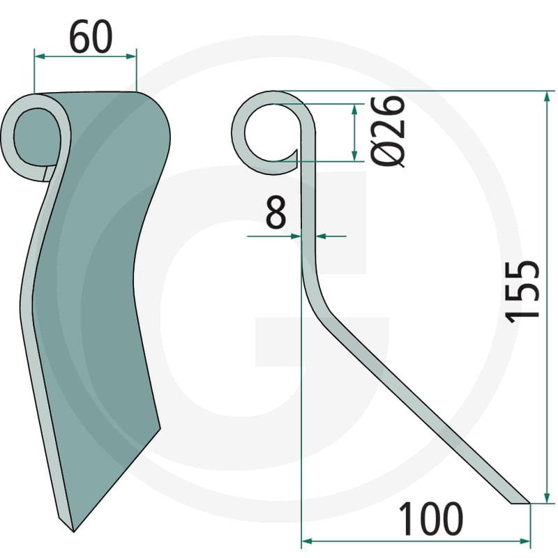 GRANIT Rozdrabniacz łęcin 1803200499 - Sklep PoltechParts