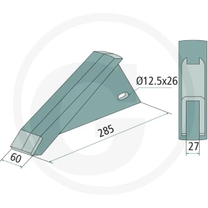GRANIT Heavy Duty Dziób redlicy 179101.EXT-1027