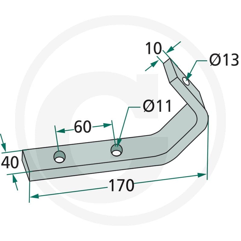 GRANIT Uchwyt mocujący 18031-0253 - Sklep PoltechParts