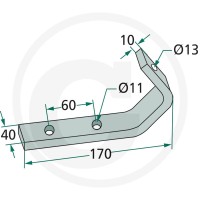 GRANIT Uchwyt mocujący 18031-0253 - Sklep PoltechParts
