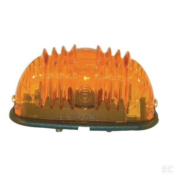 Lampa kierunkowskazu, 18W owalna 12V pomarańczowa przykręcana 83x41 mm Hella