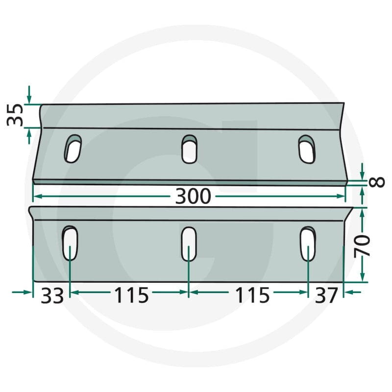 GRANIT Nóż tłoka prasującego 6470982250100F - Sklep PoltechParts