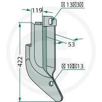 GRANIT Redlica siewnika 18099.BE-12 - Sklep PoltechParts