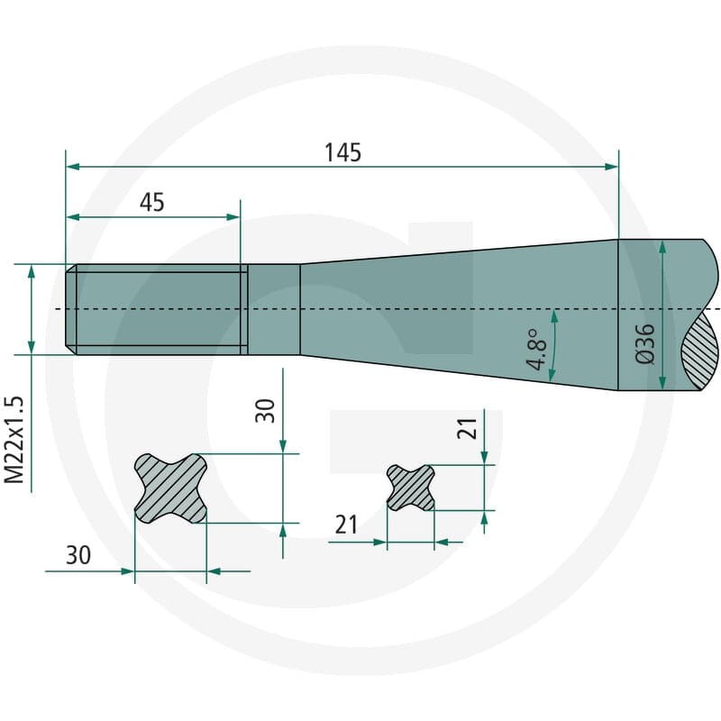 SHW Ząb 43009502201 - Sklep PoltechParts