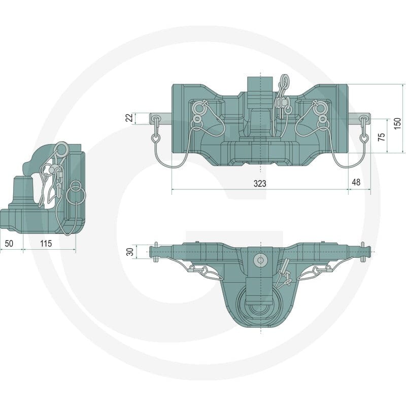 Rockinger Zaczep Piton Fix 787820A2340C - Sklep PoltechParts