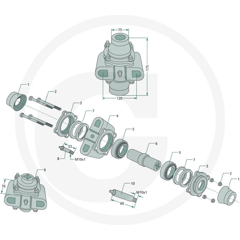 GRANIT Łożysko 18031-0059 - Sklep PoltechParts