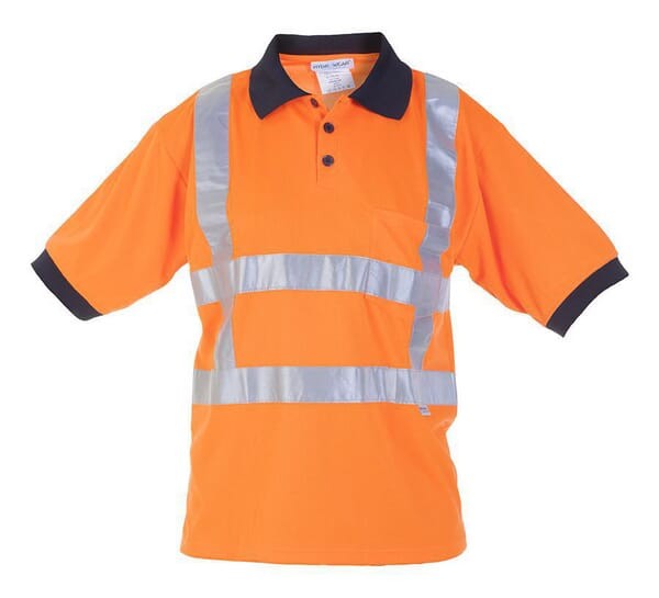 Koszulka polo, roz. XL/44, krótki rękaw, pomarańczowa, Hydrowear 040400FOXL