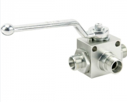 Zawór kulowy 3-drog.