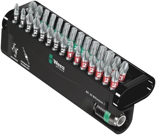 Zestaw bitów 1/4" Bit-Check BiTorsion Wera 30 ele. 05057430001WERA