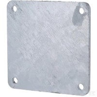 Pokrywa kołnierza czworokątna ocynk, 6" | poltechparts.pl