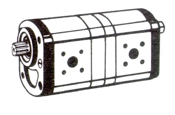 Pompa zębata AZPFF-10-022/014LFP2020MB-S0040 Bosch Rexroth 0510765315