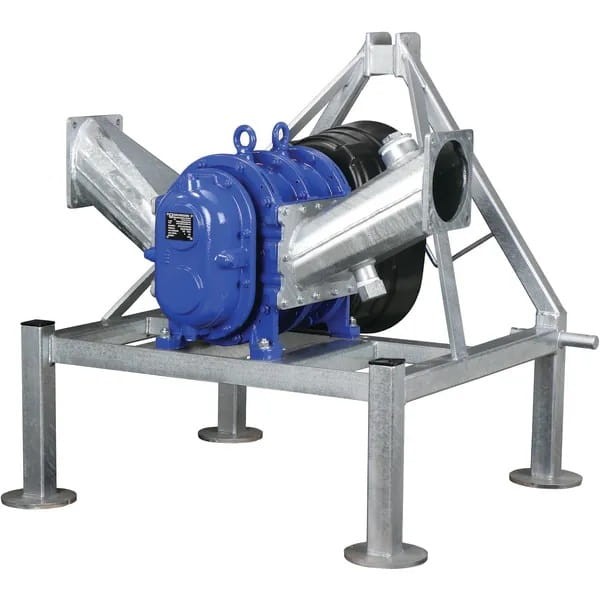 Pompa płatów obrotowa R116-240S + rama