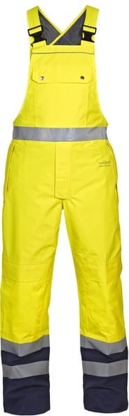 Ogrodniczki przeciwdeszczowe, roz. 2XL EU: 58-60 Hi-Vis, żółto/niebieskie, Simply No Sweat Hydrowear 072260YN2XL