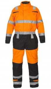 Kombinezon wodoodporny, roz. L EU: 52-54, pomarańczowy/czarny Hydrowear 072397OBL