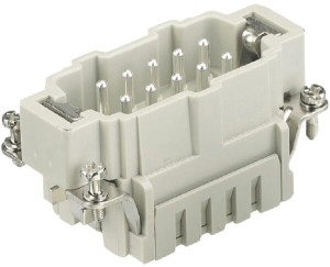 Złącze 10P, męskie 09330102616